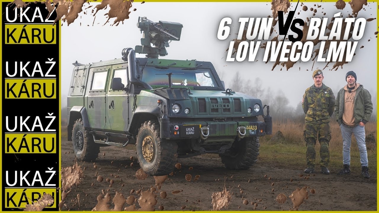 4K | ARMY SPECIÁL #7 | ŠEST TUN S EFEKTIVNÍM DOSTŘELEM DVA KILOMETRY | LOV IVECO LMV