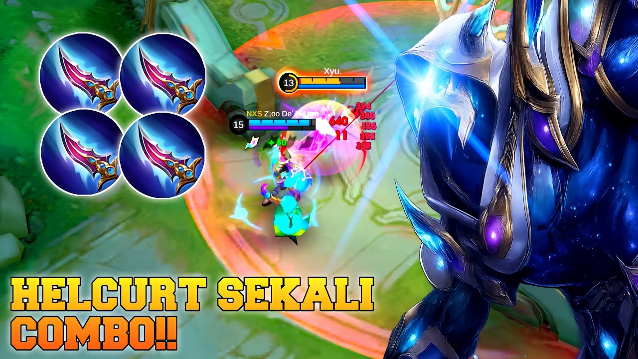 HELCURT SEKALI HIT!! KECE PARAH ADA LAWAN LANGSUNG HANTAM!! HELCURT GAMEPLAY 