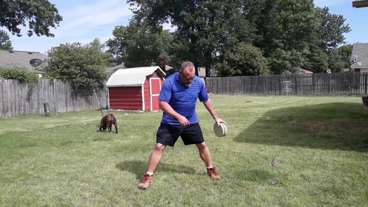 The Back Knee Drop in Disc Golf (Big Power Engine)