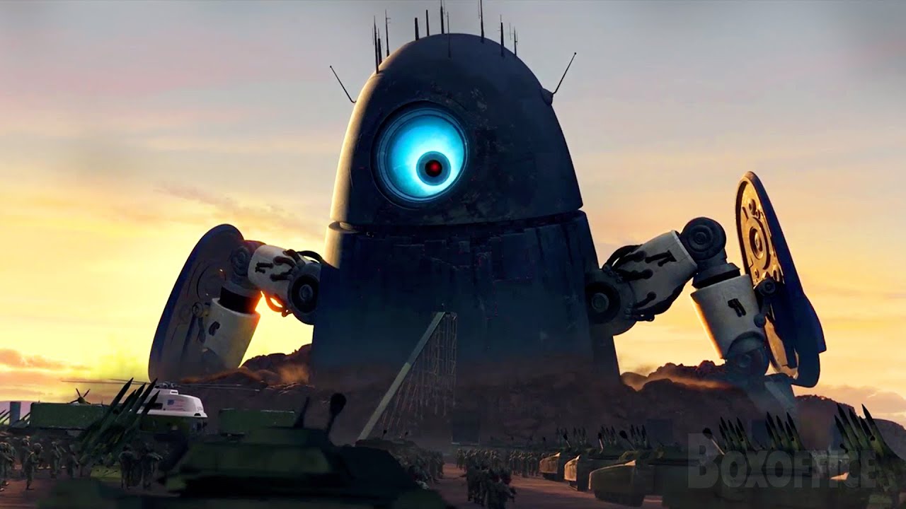 Il Presidente contro il gigante robot alieno | Mostri contro alieni | Clip in Italiano 🔥 4K
