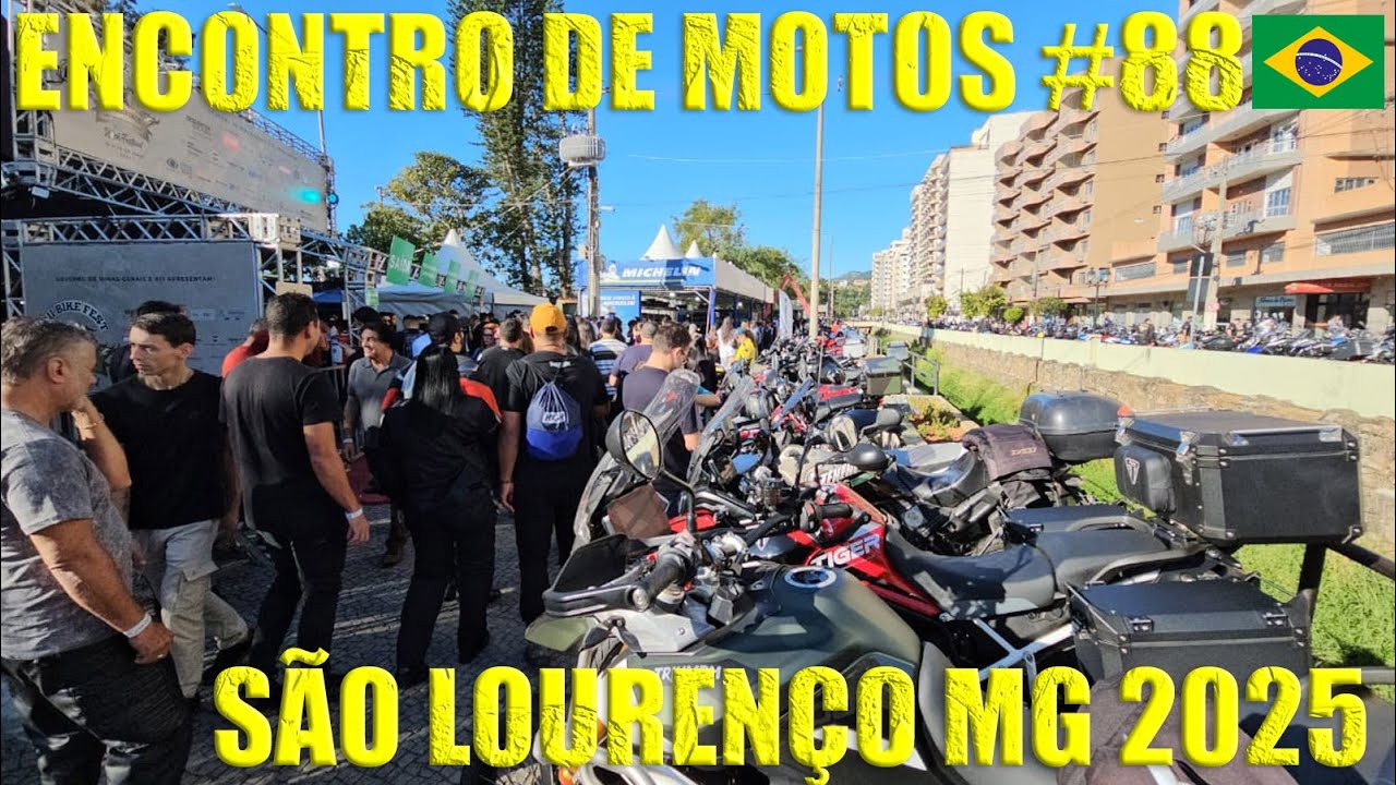 🇧🇷 ENCONTRO DE MOTOS #88 - SÃO LOURENÇO MG BRASIL BRAZIL 2025 #15 #sãolourenço #saolourenco