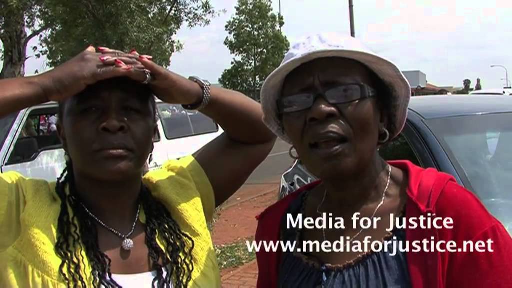 Mimi Maholwana and Maureen Wells - Lenaisa Housing Struggle.