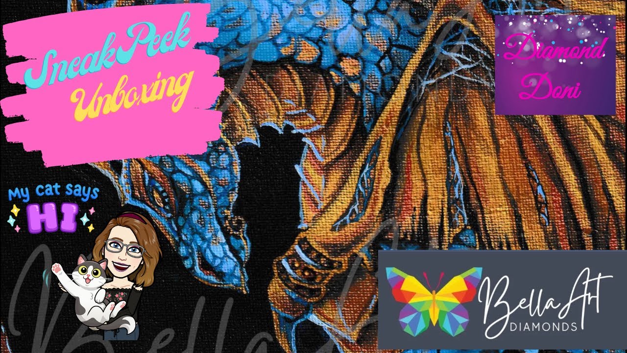 Cerulean - Sneak Peek Unboxing for Bella Art Diamonds