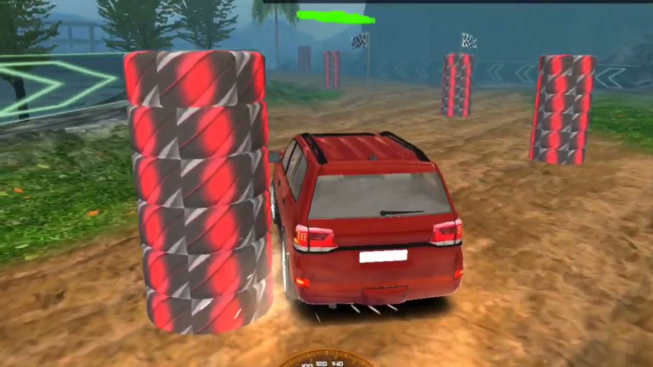 The red spot devil car in our village 