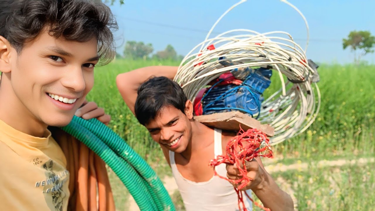 बिना बिजली के मोटर कैसे चली?😲 || Shahnawaz Rahi Vlogs || गर्मी में सूख रहे थे खेत,फिर मोटर ने बचाया🙏