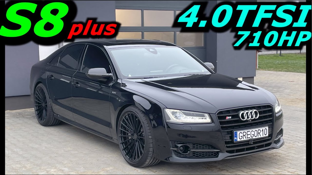 Audi S8 plus 710 км 920 Нм GREGOR10 STAGE 2 ChipTuning - улучшаем после завода +100 лошадиных сил!