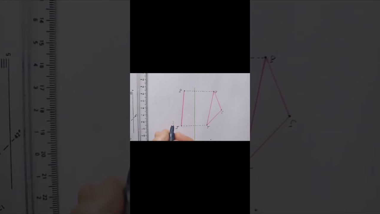Geometría descriptiva 1- Regina Proaño