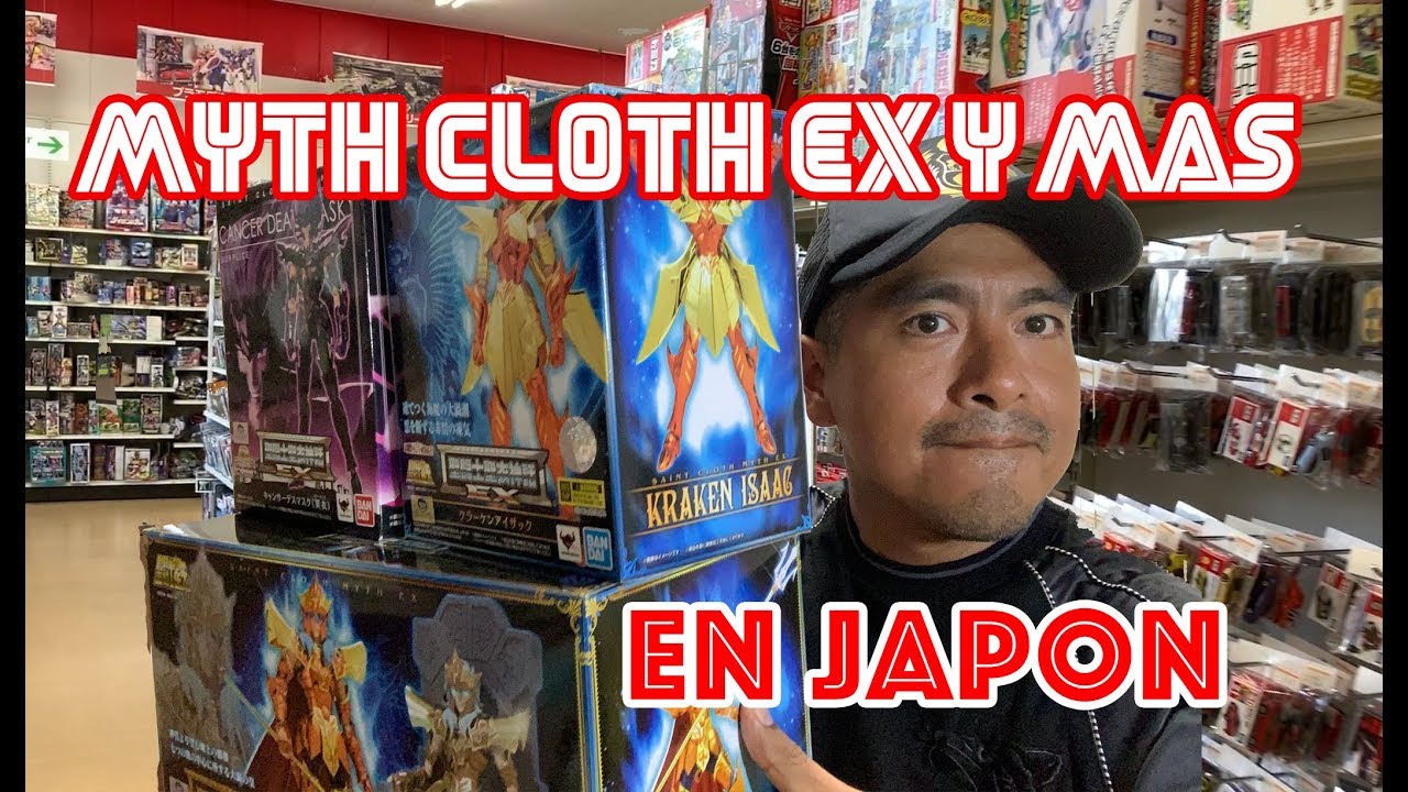 Buscando Figuras de Caballeros del Zodiaco en Ueno, Tokyo, Myth cloth Ex y Vintage | Saint Seiya