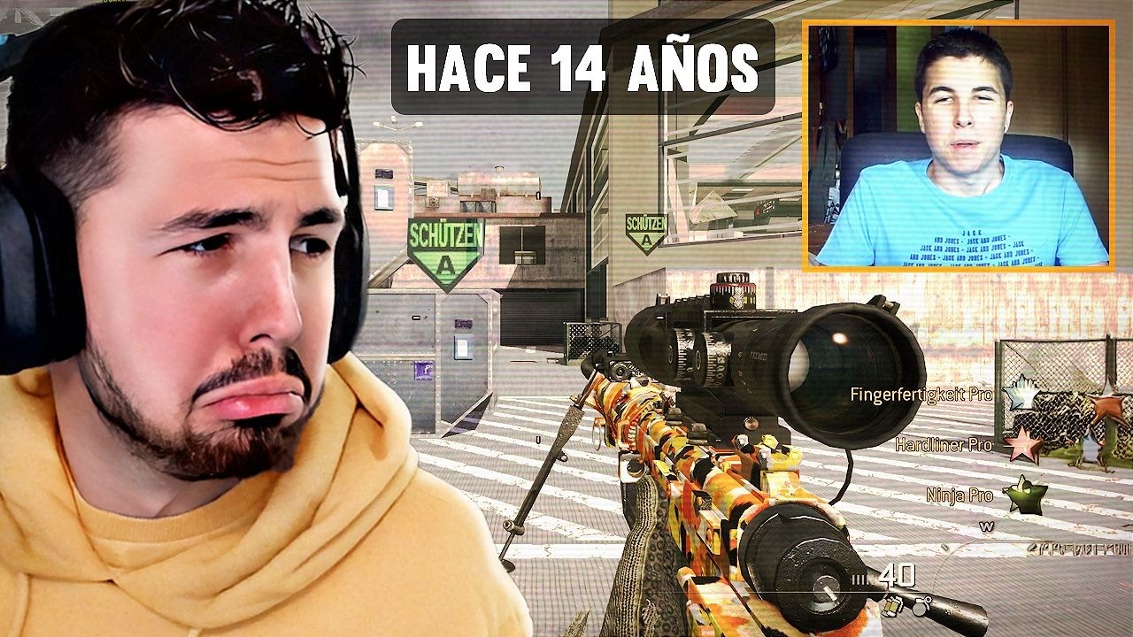REACCIONANDO a MI PRIMERA PARTIDA DE CALL OF DUTY!