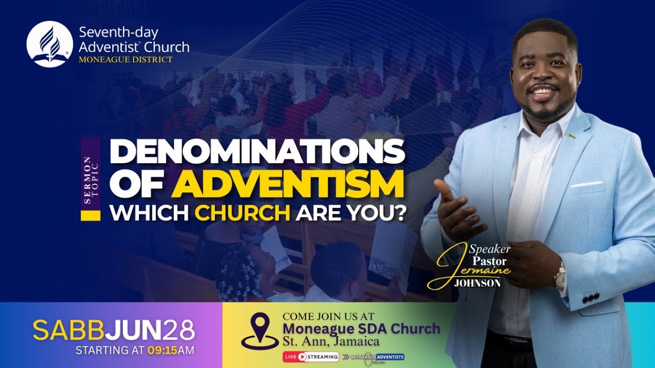 Pastor JJ | "Denominations of Adventism" | Holy Communion | June 28, 2025
