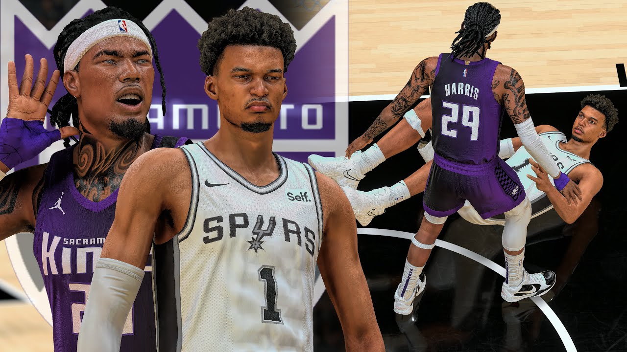 NBA 2K24 MyCAREER - ДВАЖДЫ ЗАБИЛ НА ВЕМБАНЯМЕ!! ПОБИЛ РЕКОРД ПО ПЕРЕДАЧАМ!
