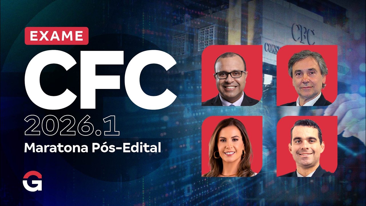 Exame CFC 2026.1: Maratona Pós-Edital