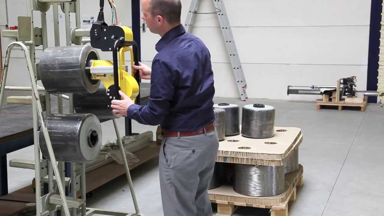 Roll handlers in Action, Rollenwender, Reel handler, Roll Lifter