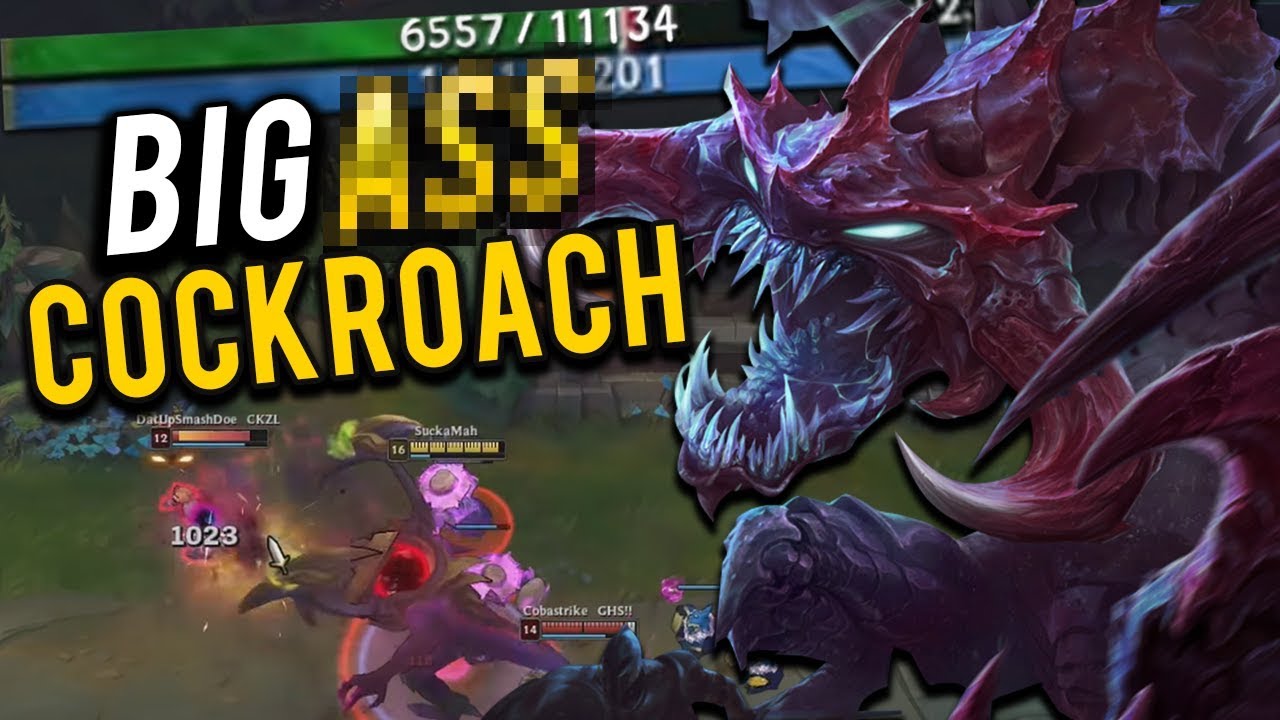THAT'S A BIG @$$ COCKROOACH! ! | 11K HP CHOGATH NOM NOM - Trick2G