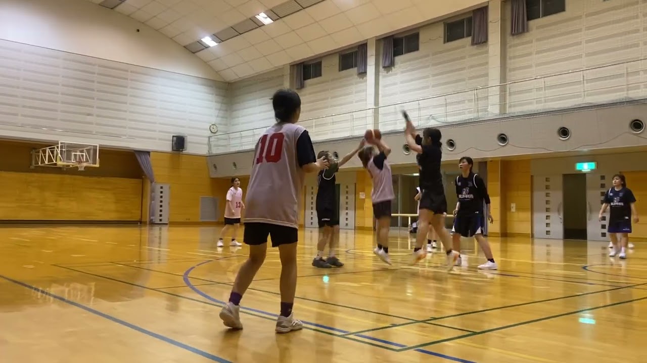 練習試合　ALPHA vs 飯塚青年　13