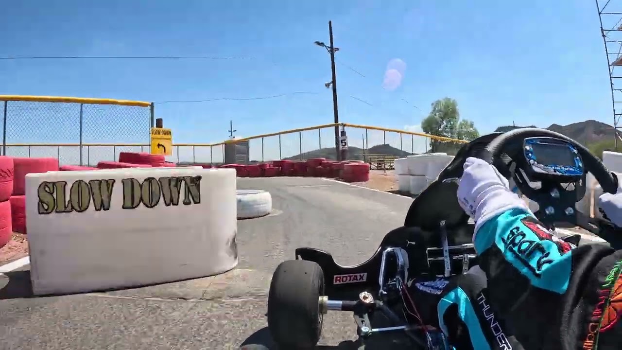 Onboard the Croc/Rotax Jr shakedown at PKRA