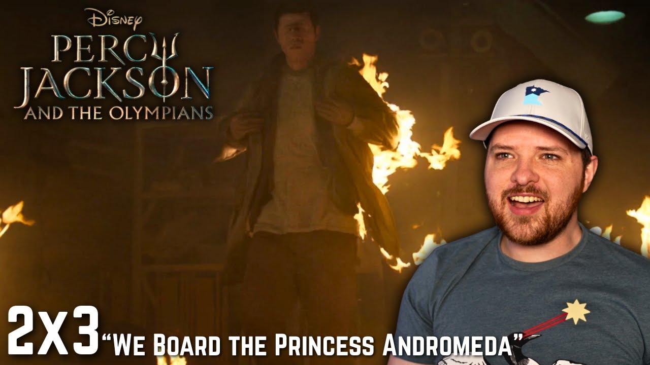 Percy Jackson and the Olympians 2x3 Reaction! - 