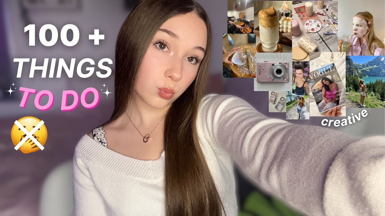 100+ Dinge, die DU tun kannst, wenn dir langweilig ist! (BUCKETLIST IDEAS) 💌