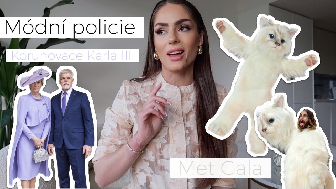 MÓDNÍ POLICIE: Maskot kočky na MET GALA? Líbil se mi look první dámy? | Týnuš Třešničková