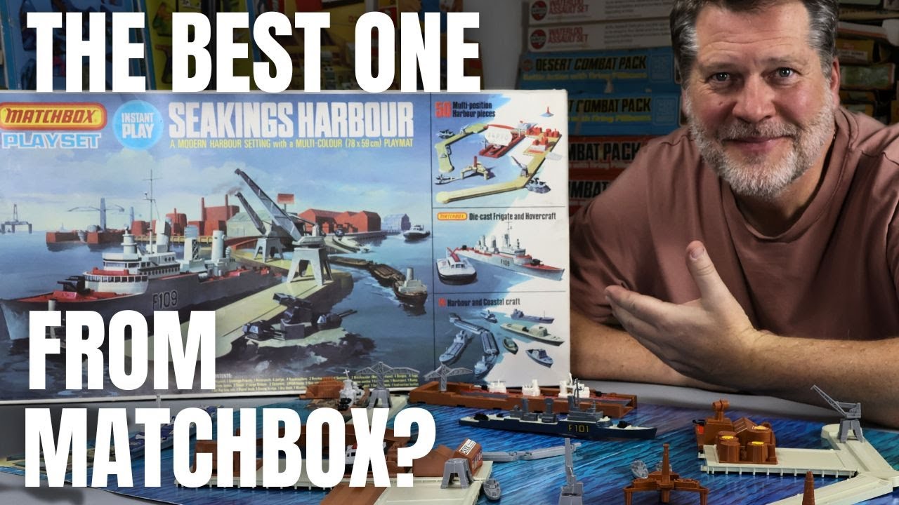 Matchbox Seakings Harbour – Is This the Best 70s Playset?