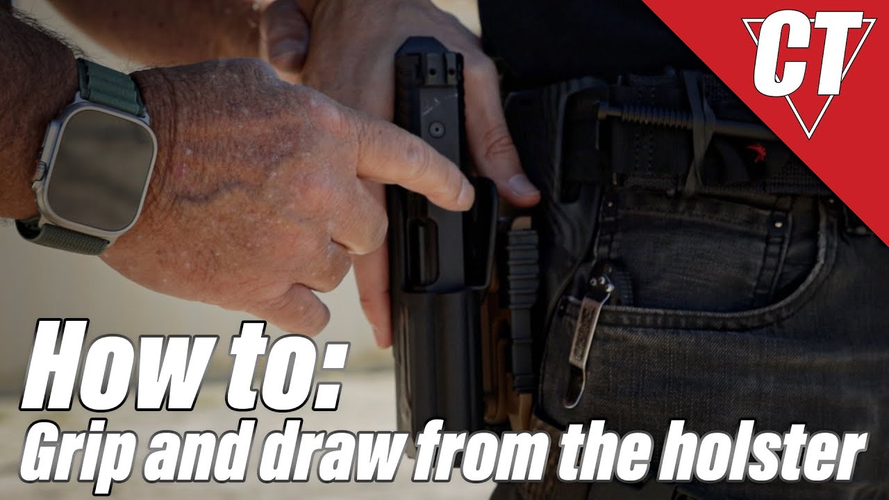 How to: Grip and Draw from the Holster with Rob Leatham