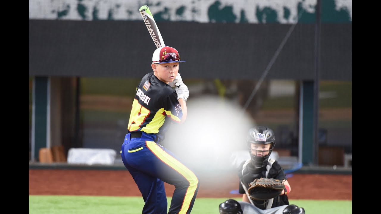 Top Ohio Prospect - 12U Matthew Ponatoski - 5th National POWER SHOWCASE - Globe Life Field - 2020.