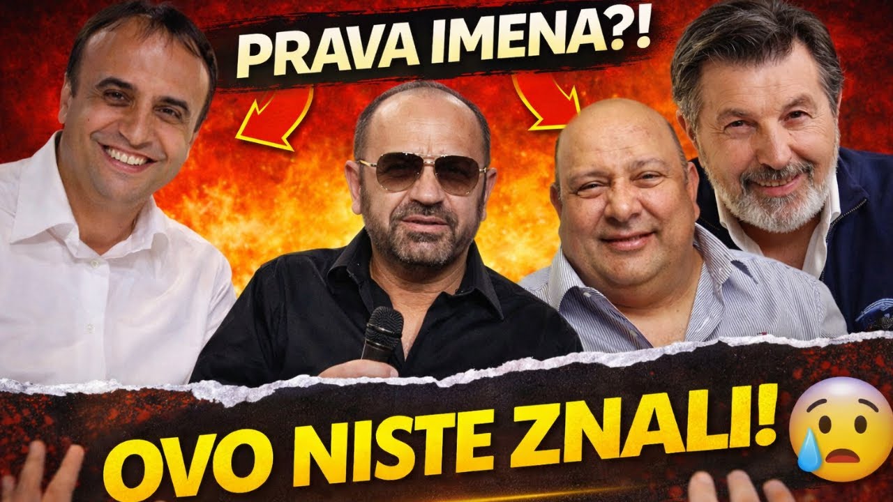 ŠOK! Ovi BALKANSKI pjevači su SAKRILI SVOJA PRAVA IMENA – Broj 3 će te ostaviti bez teksta!