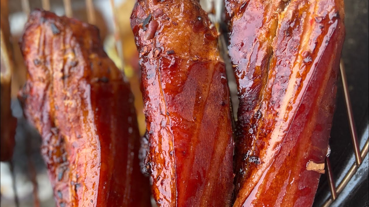 Smoked Pork Belly 烟熏五花肉~~~万物皆可熏：简单、省时、只需腌两天，熏4小时、比腊肉还香的烟熏五花肉！