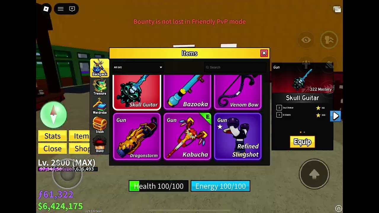 PvP in blox fruits