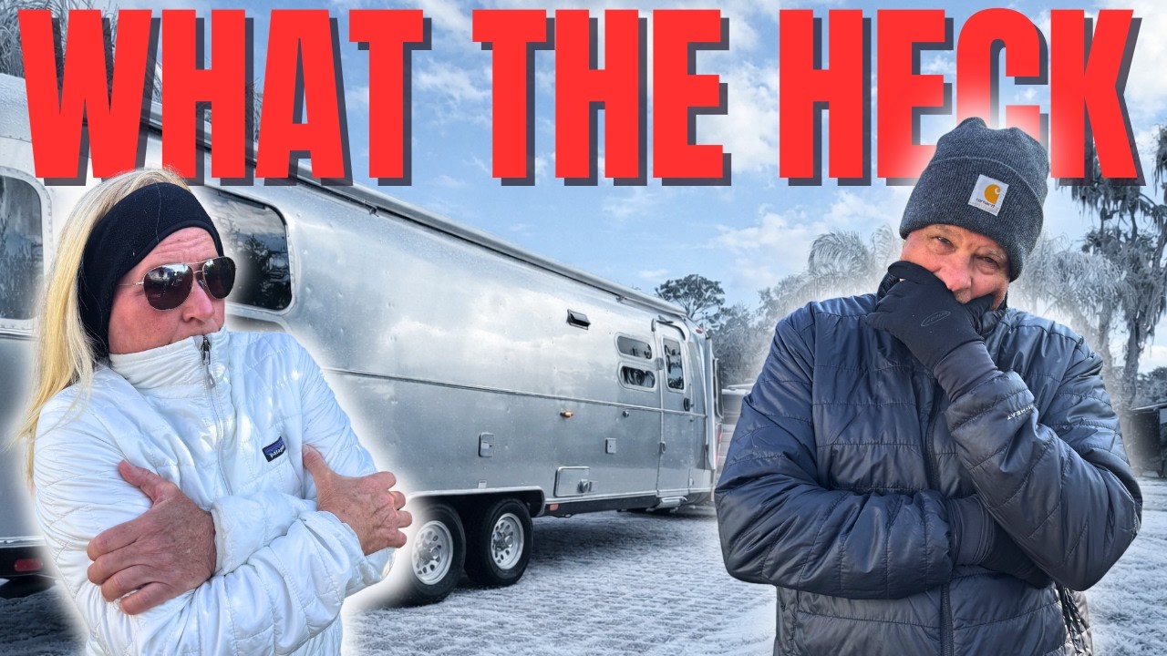FROZEN IN FLORIDA: 23 Degree Days #rvlife #rvliving #rvlifestyle #frozen #florida