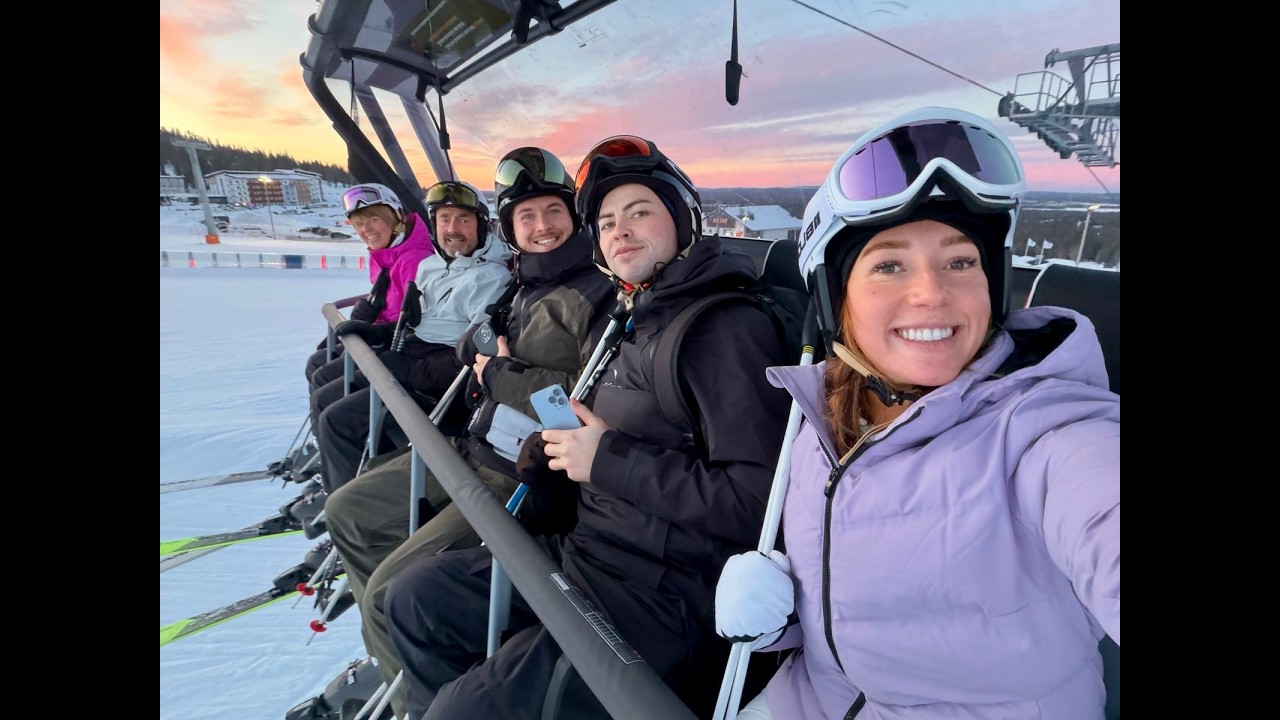 Skiing in Finland