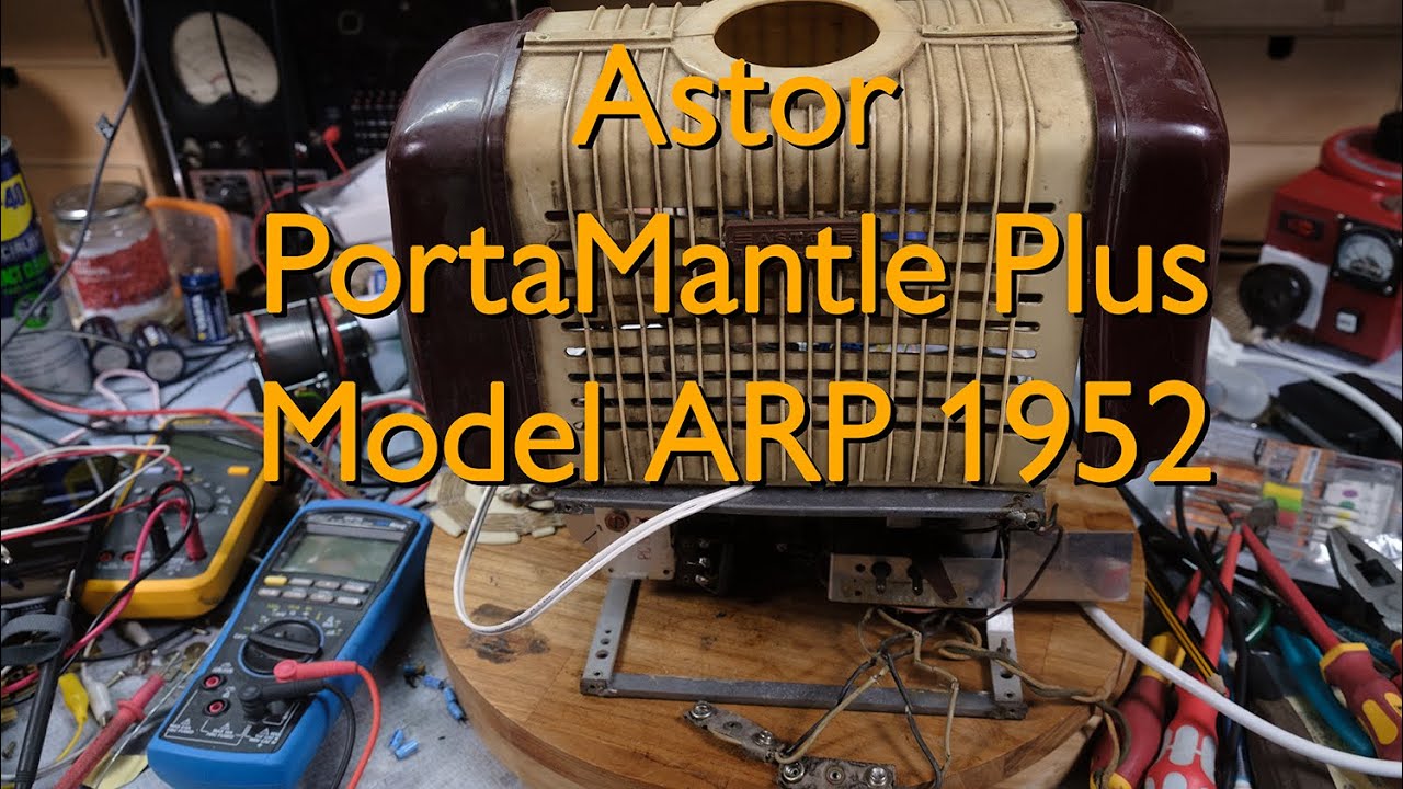 Random Radios! Astor PortaMantle Plus ARP 1953