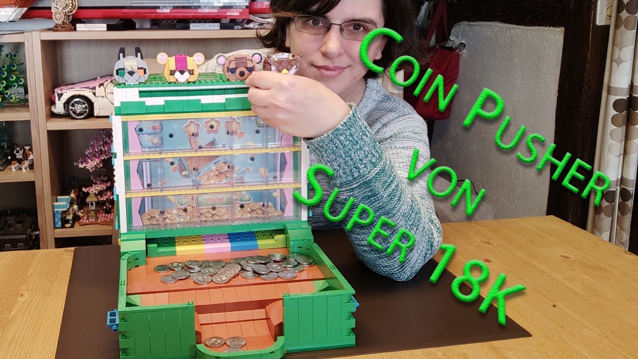 Möge das Glück ... Der Coin Pusher von Super 18K Nr. K-104 -Review auf Deutsch