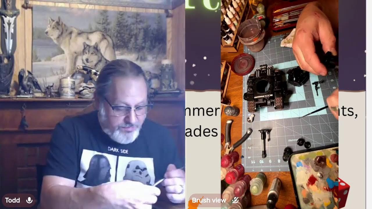 Paint night Live with Todd