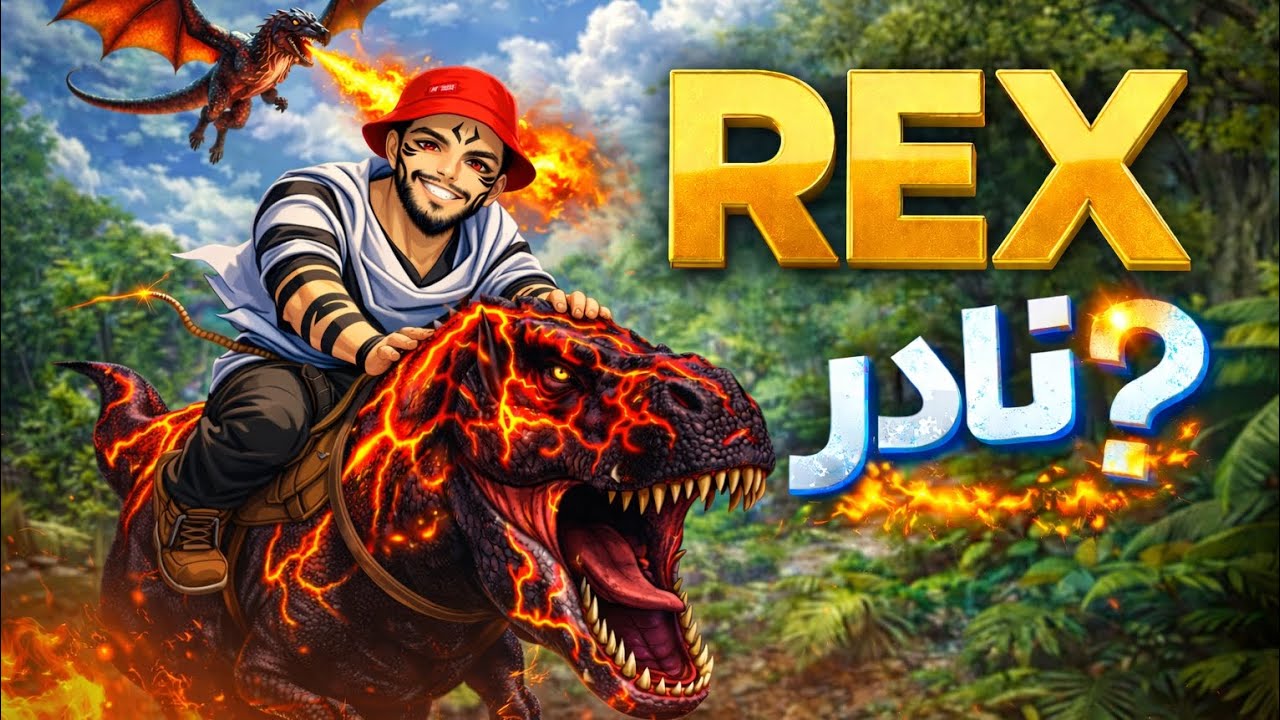 حصلت على REX نادر جدا!!🔥🤯 وتنانين خطيرة في سرفر ارك موبايل ark ultimate mobile 