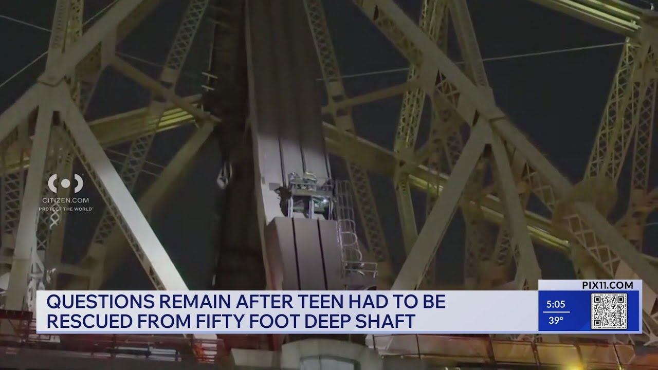 LI teen ‘left to die’ after 50-foot fall down Queensboro Bridge shaft