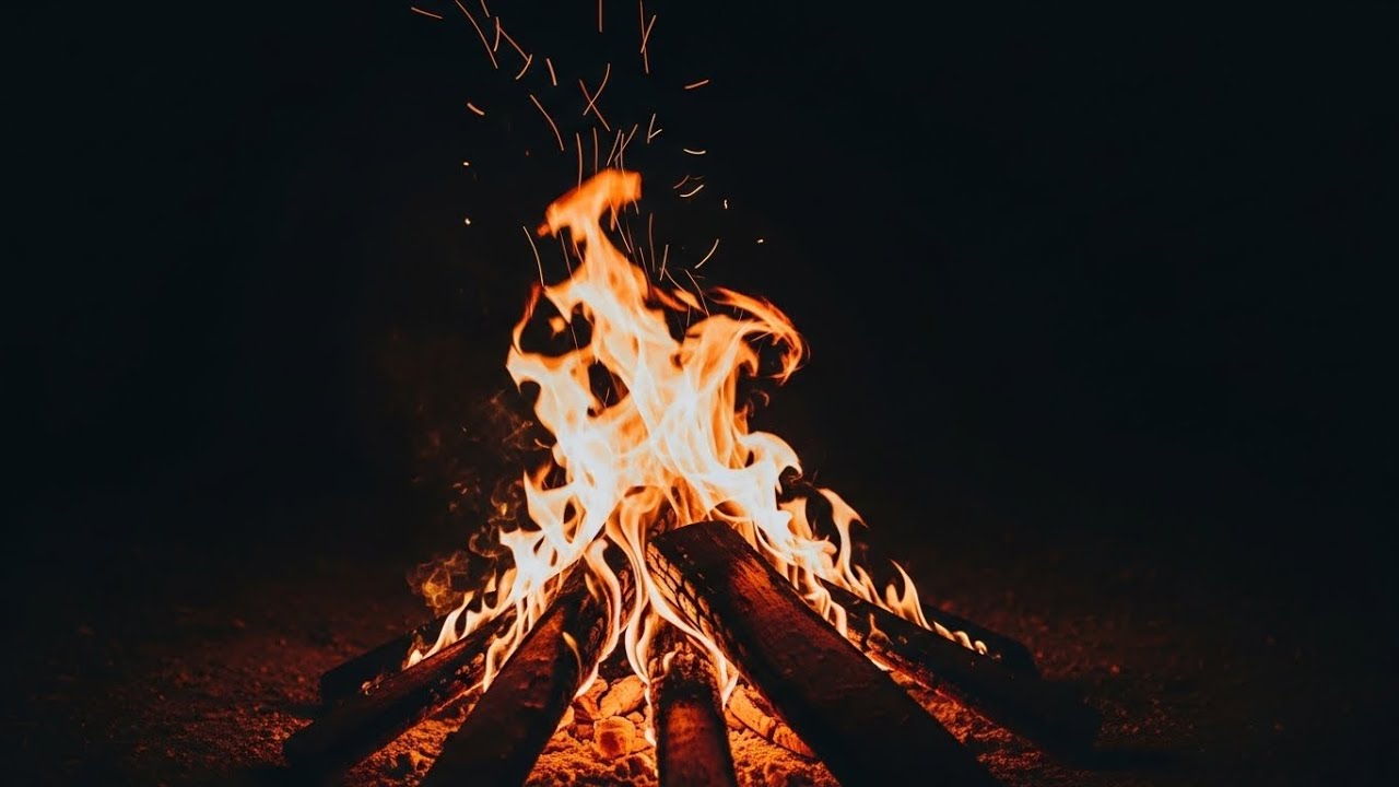 Sleep Instantly with LIVE Campfire & Crickets – Nature Sounds