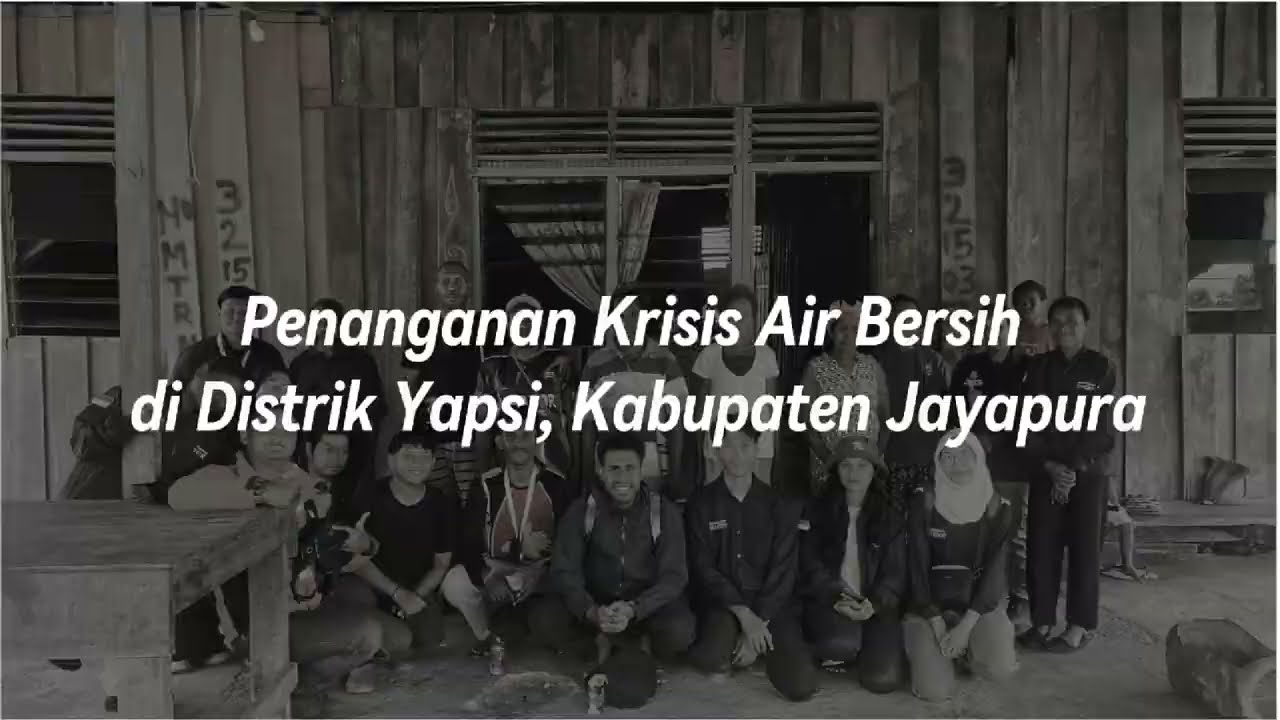Penangangan Krisis Air Bersih di Distrik Yapsi, Kabupaten Jayapura
