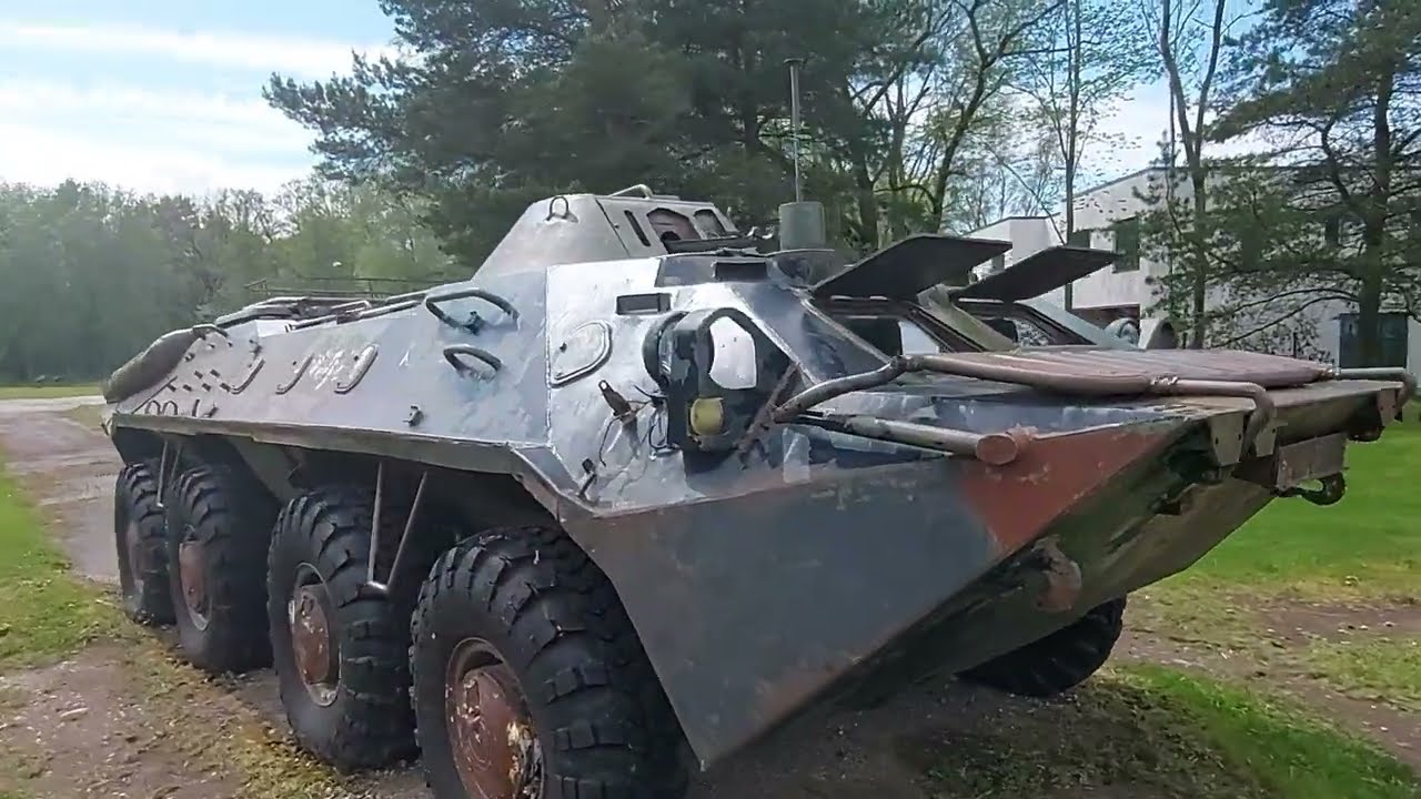 Soviet APC BTR-70 | Estonia, Tallinn