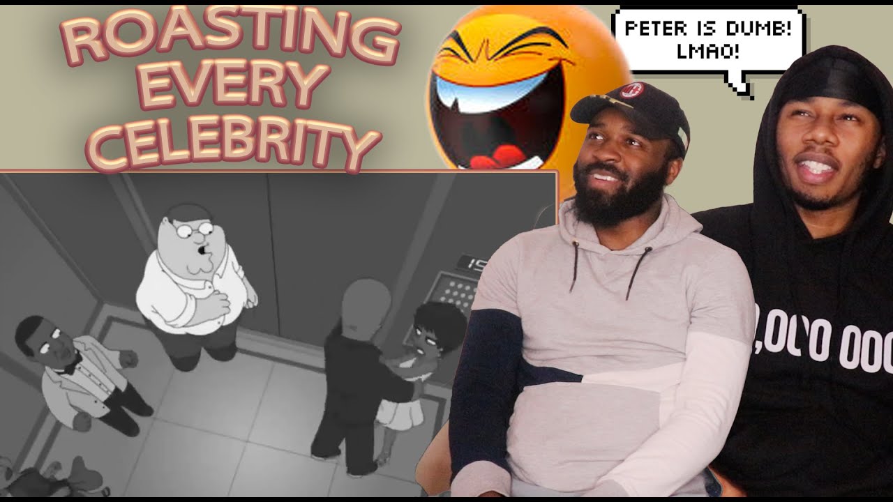 Family Guy ROASTING Every Celebrity | Reaction
