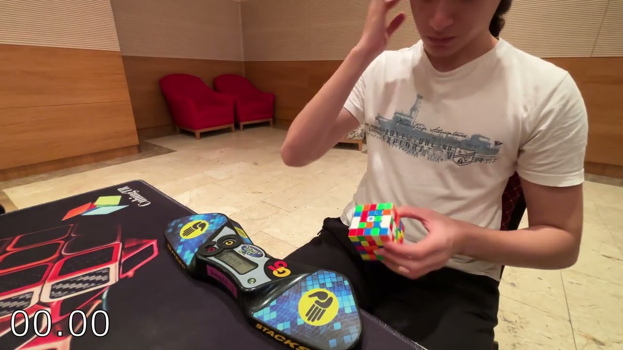 5x5 Rubik's Cube Turkish National Record Average | 49.58 Seconds