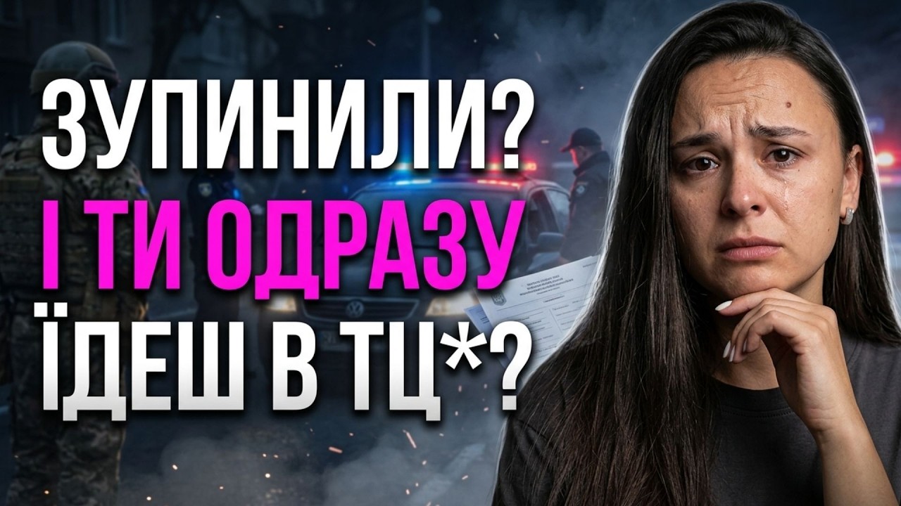 Вас зупинили і одразу везуть в ТЦК?