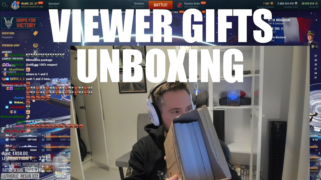 Highlight: Viewer Gift Unboxing