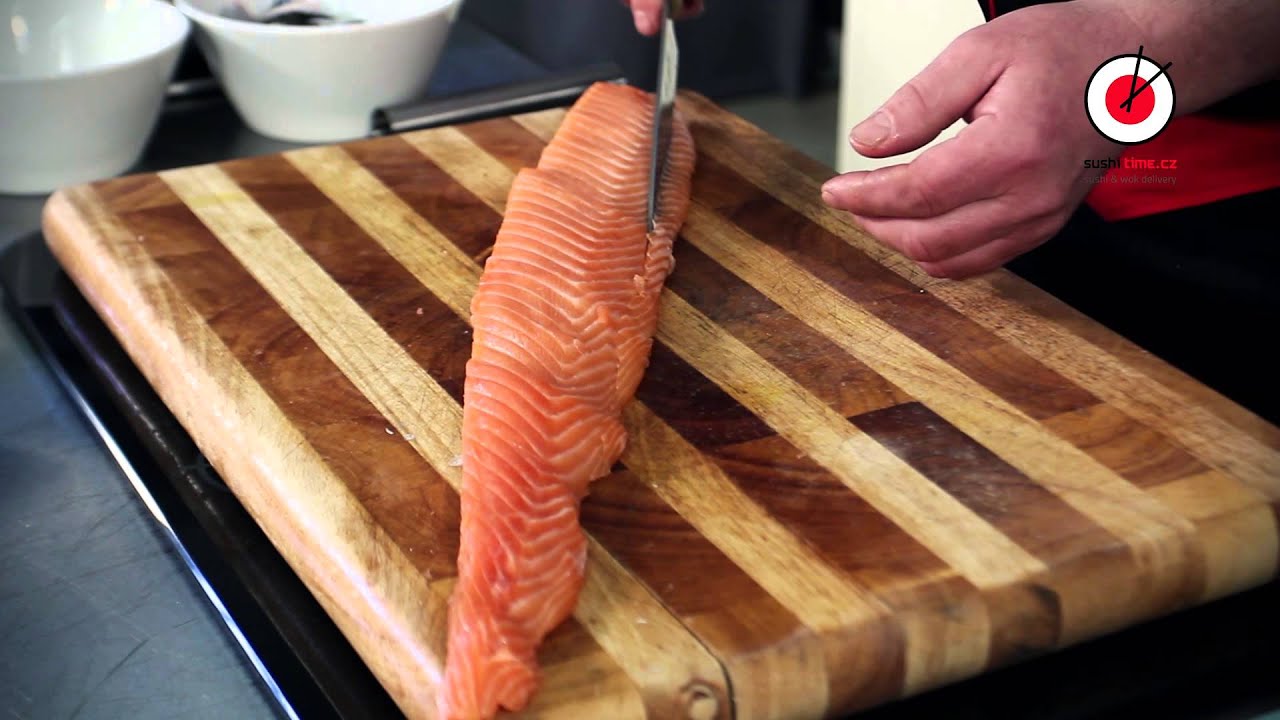 SushiTime d&iacute;l 4. - Př&iacute;prava ryb pro sushi