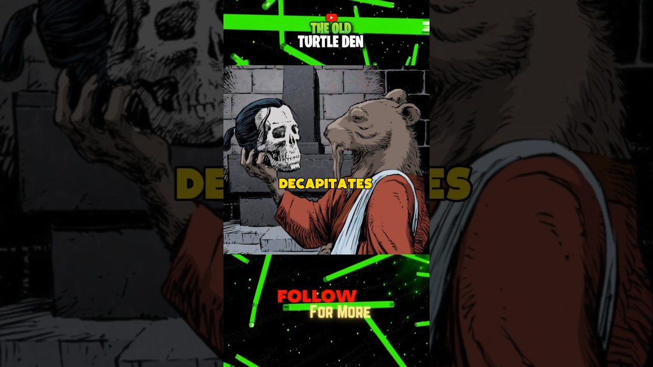 IDW Splinter убивает Шреддера