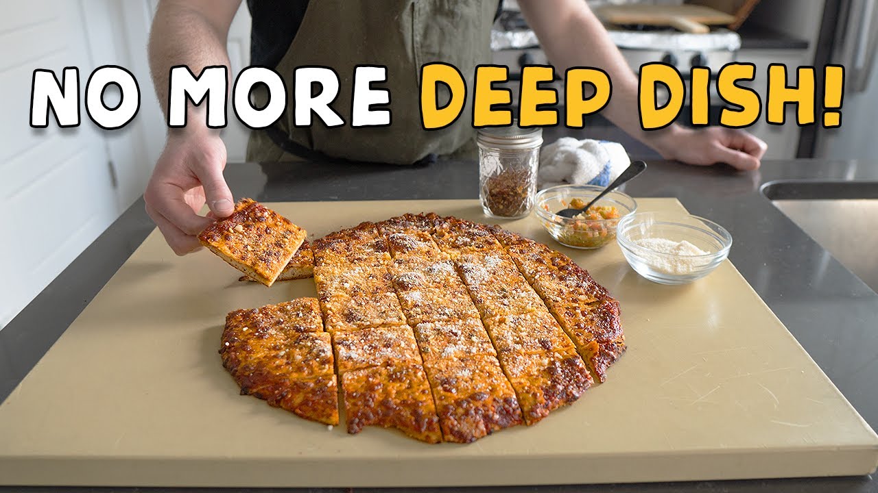 The REAL Chicago Pizza! (Tavern Style Thin Crust)