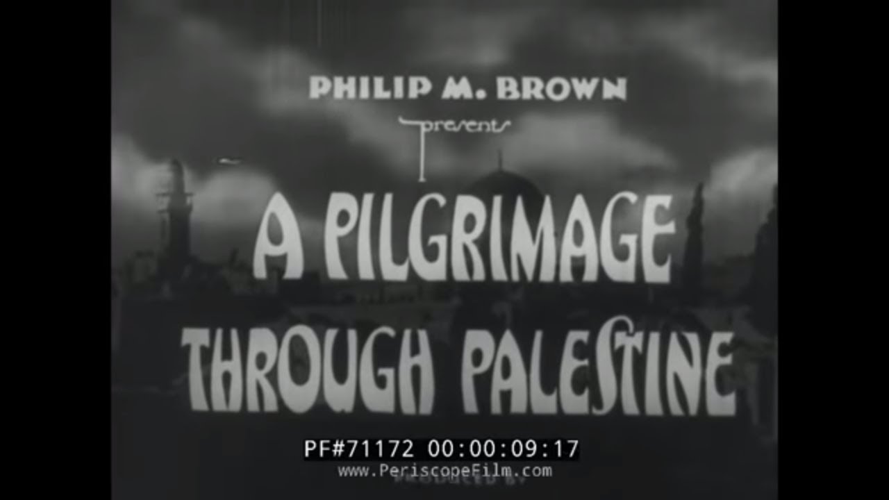 1920s HOLY LAND TRAVELOGUE 