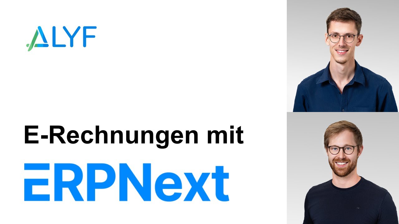 E-Rechnungen mit ERPNext: Demo und Q&A