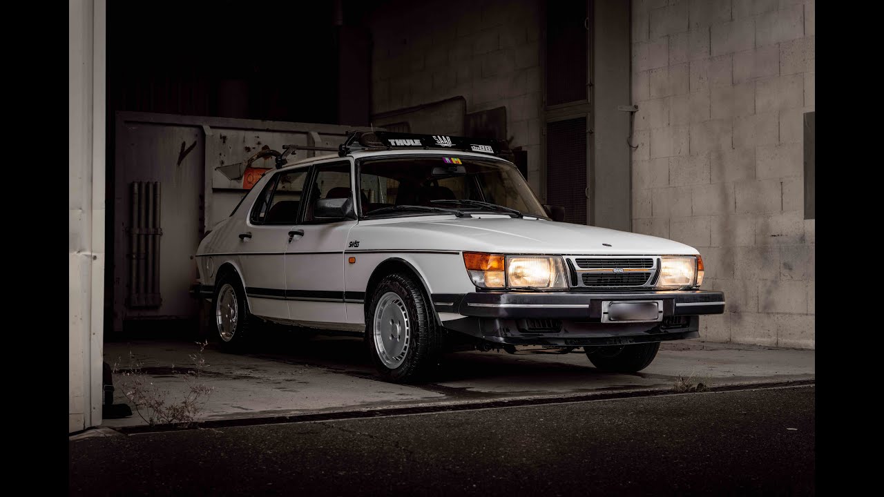1986 SAAB 900i 8valve naturally aspirated sedan white