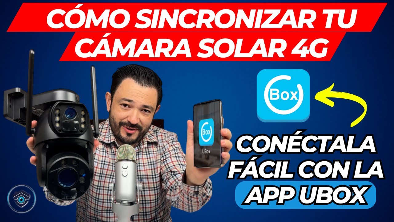 CÁMARA SOLAR 4G INSTALACIÓN CON APP UBOX | TUTORIAL CHIP Configuración Paso a Paso | Cámara 36X Zoom